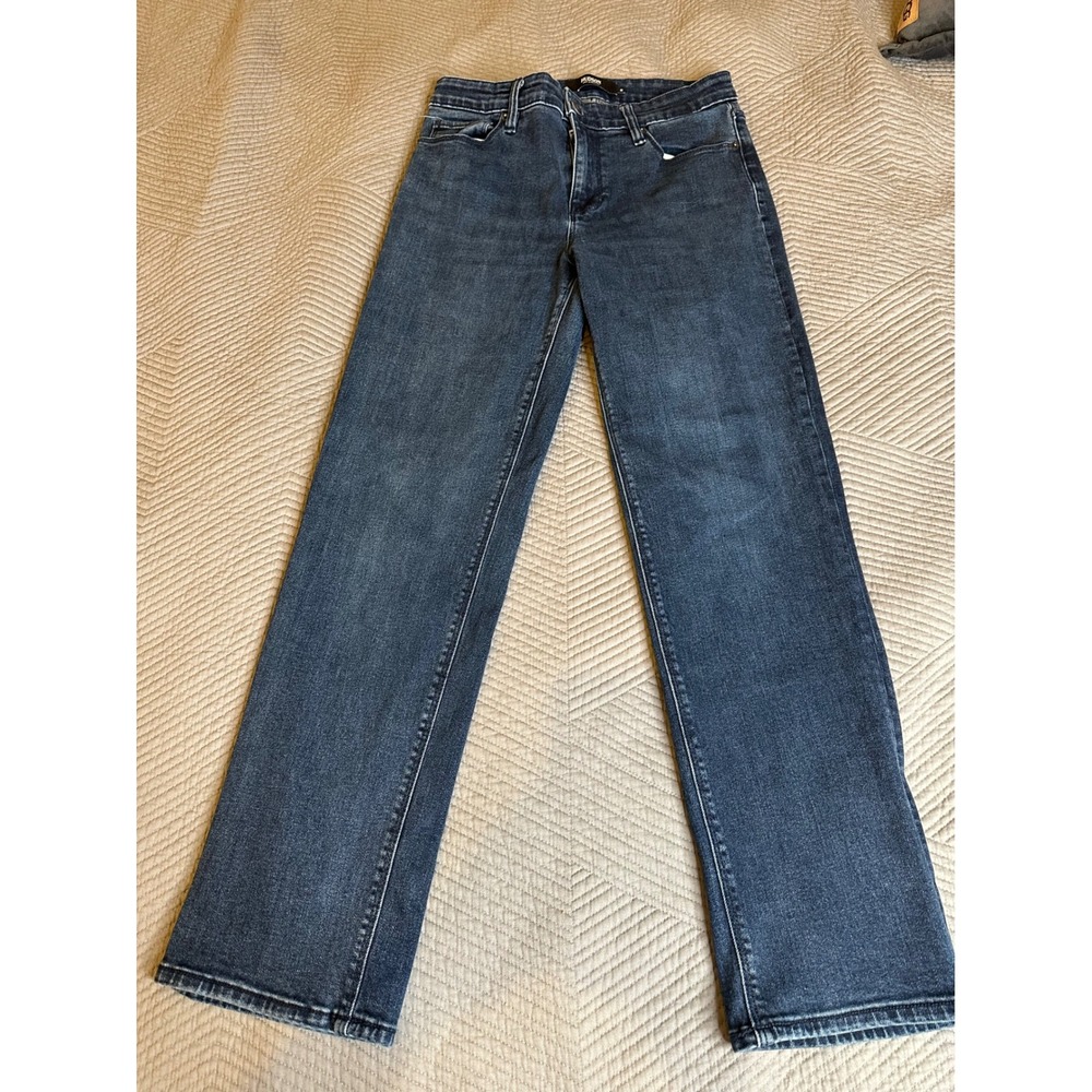 Hudson Los Angeles Womens Straight Leg Jeans Blue Denim Medium Wash Size 6